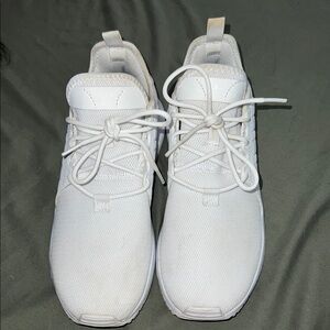 Adidas White Sneakers Modern Streamlined Design